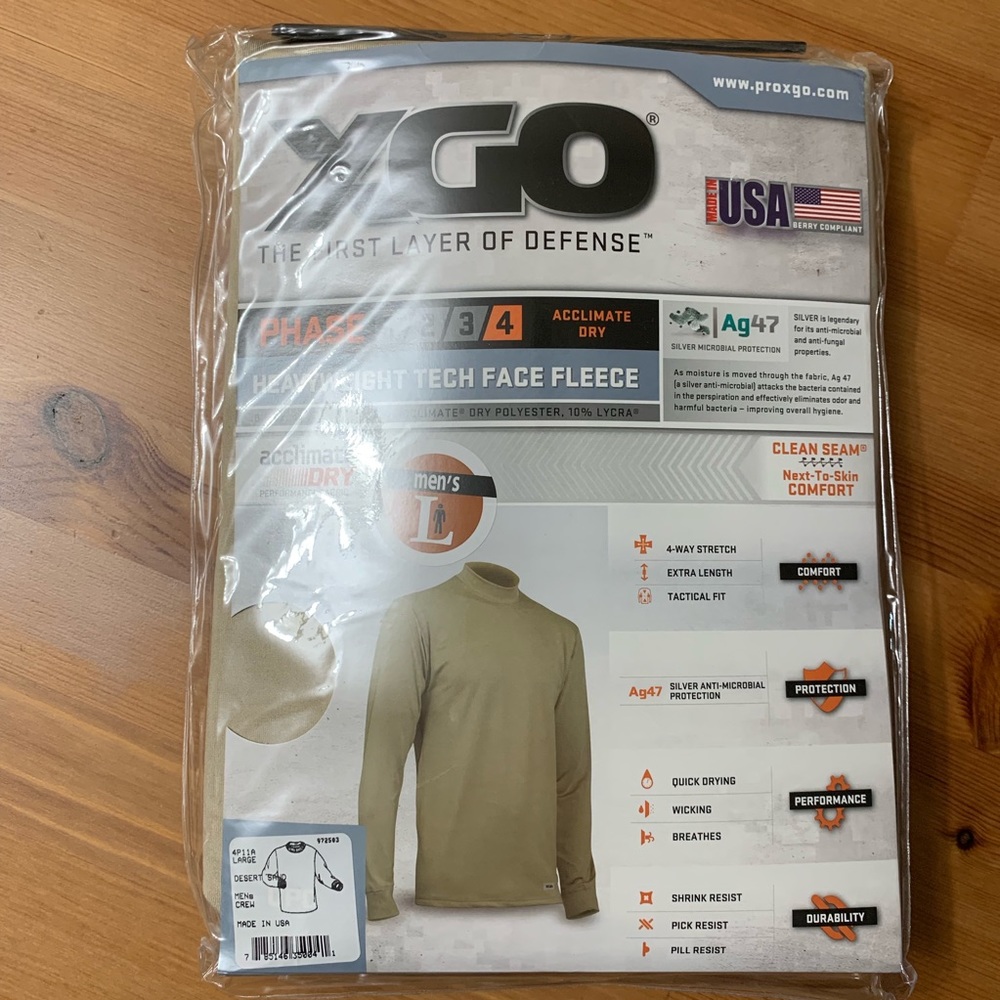 Large Heavyweight Military Fleece